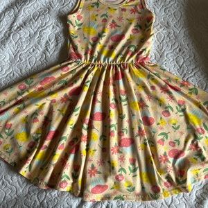DDS girls flowers and cupcakes summer dress